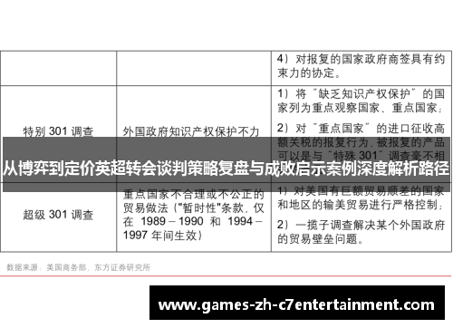 从博弈到定价英超转会谈判策略复盘与成败启示案例深度解析路径